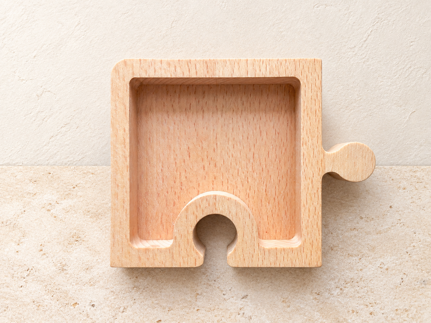 Dřevěná miska Puzzle
